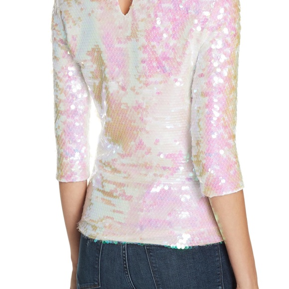 milly sequin top